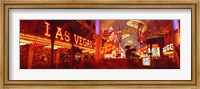Framed View of Fremont Street Las Vegas NV USA
