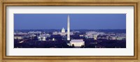 Framed High angle view of Washington DC