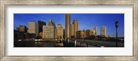 Framed Skyscrapers in a city, Boston, Massachusetts, USA