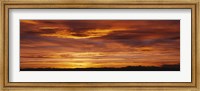 Framed Sky at sunset, Daniels Park, Denver, Colorado, USA