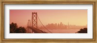 Framed San Francisco Skyline with Bay Bridge