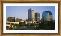 Framed Skyscrapers in a city, Sacramento, California, USA