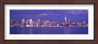 Framed Hudson River, NYC, New York City, New York State, USA