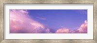 Framed Low angle view of clouds, Phoenix, Arizona, USA