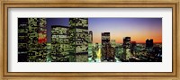 Framed Downtown Los Angeles CA USA