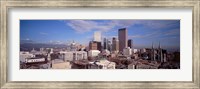 Framed Aerial View of Denver, Colorado