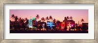 Framed Night, Ocean Drive, Miami Beach, Florida, USA