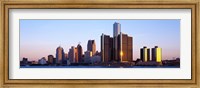 Framed Morning, Detroit, Michigan, USA