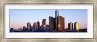 Framed Morning, Detroit, Michigan, USA