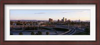 Framed USA, Arizona, Phoenix, sunset