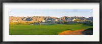 Framed Golf flag in a golf course, Phoenix, Arizona, USA