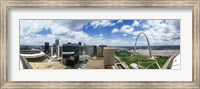 Framed Buildings in a city, Gateway Arch, St. Louis, Missouri, USA