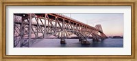 Framed Bridge across a river, South Grand Island Bridge, Niagara River, Grand Island, Erie County, New York State, USA