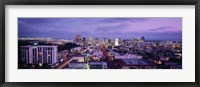 Framed San Diego Skyline at dusk