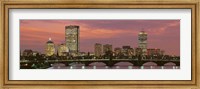 Framed Back Bay, Boston, Massachusetts, USA
