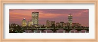 Framed Back Bay, Boston, Massachusetts, USA