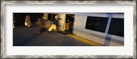 Framed Bay Area Rapid Transit, Oakland, California, USA