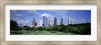 Framed Cityscape, Houston, TX