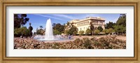 Framed Fountain in San Diego