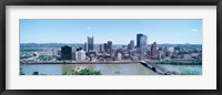 Framed Monongahela River Skyline, Pittsburgh