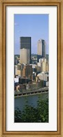 Framed Monongahela River Skyline, Pittsburgh, Pennsylvania