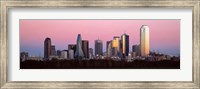 Framed Twilight, Dallas, Texas, USA