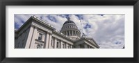 Framed USA, California, Sacramento, Low angle view of State Capitol Building