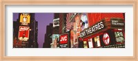 Framed Billboards On Buildings, Times Square, NYC, New York City, New York State, USA