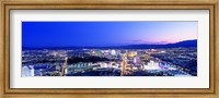 Framed Las Vegas Strip, Nevada, USA