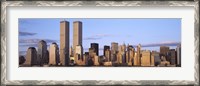Framed Skyline with World Trade Center