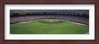 Framed Baseball stadium, San Francisco, California, USA