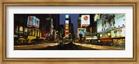 Framed Shopping malls in a city, Times Square, Manhattan, New York City, New York State, USA