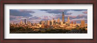Framed Cityscape, Day, Chicago, Illinois, USA