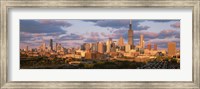 Framed Cityscape, Day, Chicago, Illinois, USA