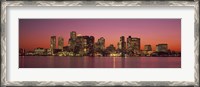 Framed Sunset Boston MA