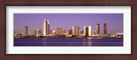 Framed Skyscrapers in a city, San Diego, San Diego County, California, USA
