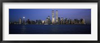 Framed Buildings at the waterfront, World Trade Center, Hudson river, Lower Manhattan, Manhattan, New York City, New York State, USA