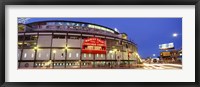 Framed USA, Illinois, Chicago, Cubs, baseball