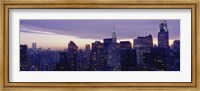 Framed Buildings In A City, Manhattan, NYC, New York City, New York State, USA