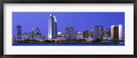 Framed Skyline, San Diego, California, USA