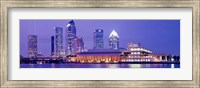 Framed Building at the waterfront, Tampa, Florida, USA