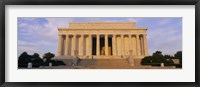 Framed Facade of a memorial building, Lincoln Memorial, Washington DC, USA