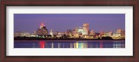 Framed Dusk, Memphis, Tennessee, USA