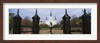 Framed Facade of a church, St. Louis Cathedral, New Orleans, Louisiana, USA