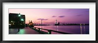 Framed Bridge across a river, Savannah River, Atlanta, Georgia, USA