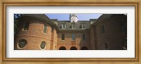 Framed Low angle view of a government building, Capitol Building, Colonial Williamsburg, Virginia, USA