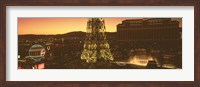 Framed Paris Hotel and Eiffel Tower, Las Vegas