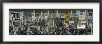 Framed Trade show in a hall, McCormick Place, Chicago, Cook County, Illinois, USA