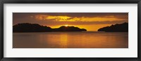 Framed Islands in the sea, Everglades National Park, Miami, Florida, USA