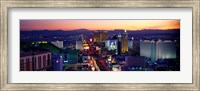 Framed Strip, Las Vegas, Nevada, USA